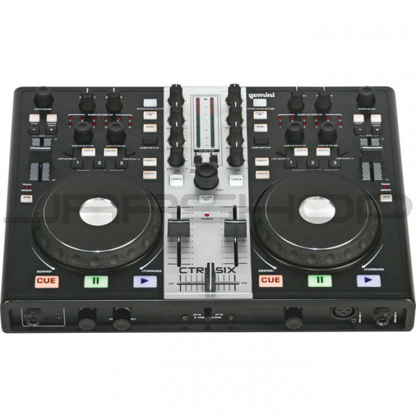 JRRshop.com | Gemini CTRL-SIX USB DJ Mixer Controller Interface