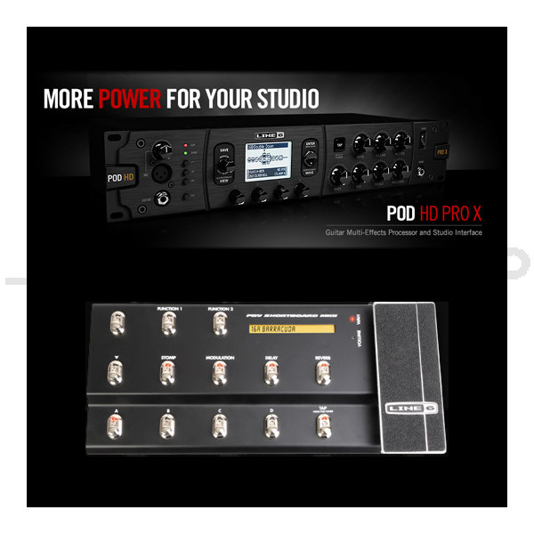 JRRshop.com | Line 6 POD HD Pro Guitar Effects Processor
