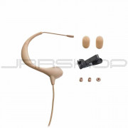 Audio Technica BP893C-TH MicroEarset omnidirectional condenser headworn microphone with 55" unterminated cable, beige