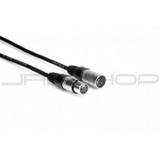 Hosa DMX-510 DMX512 Cable, XLR5M to XLR5F, 10 ft