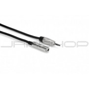 Hosa HXMM-010 Pro Headphone Extension Cable, REAN 3.5 mm TRS to 3.5 mm TRS, 10 ft
