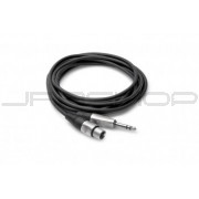 Hosa HXS-015 Pro Balanced Interconnect, REAN XLR3F to 1/4 in TRS, 15 ft