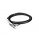 Hosa GTR-220R Guitar Cable Straight to Right-angle, 20 ft