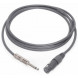 Hosa CXP-050 Mic Cable: Unbalanced 1/4" (M) to XLR (F) 50 ft.
