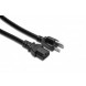 Hosa PWC-415 Power Cord, IEC C13 to NEMA 5-15P, 15 ft