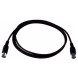 Warwick Rockcables RCL 30701 D5 Black Economy MIDI Cable 3"