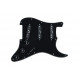 Seymour Duncan STK-S10PGD YJM FURY Pickguard Assembly Black