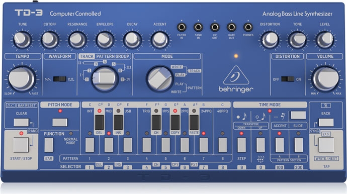 JRRshop.com | Behringer TD-3-BU Analog Bassline Synth New JRR Shop